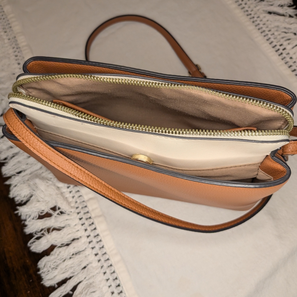 Nanette Lepore Tan and Cream Women's Bag - Picture 7 of 11